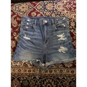 American Eagle Outfitters Women's Size 8 Denim Super Stretch High-Rise Shorts
